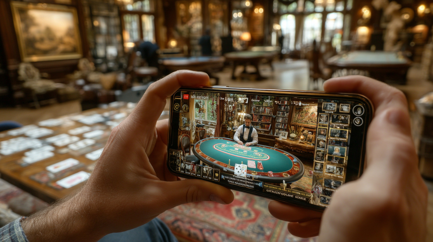 Live casino game